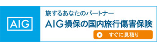 AIG損保の国内旅行傷害保険